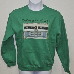 Christmas Sweatshirt- Prada Marfa- Medium